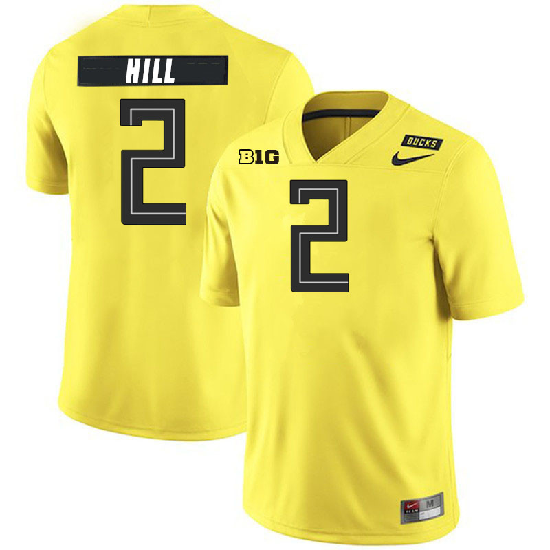 Troy Hill Oregon Jersey,Oregon Ducks Football Uniforms Youth-Alternate Yellow